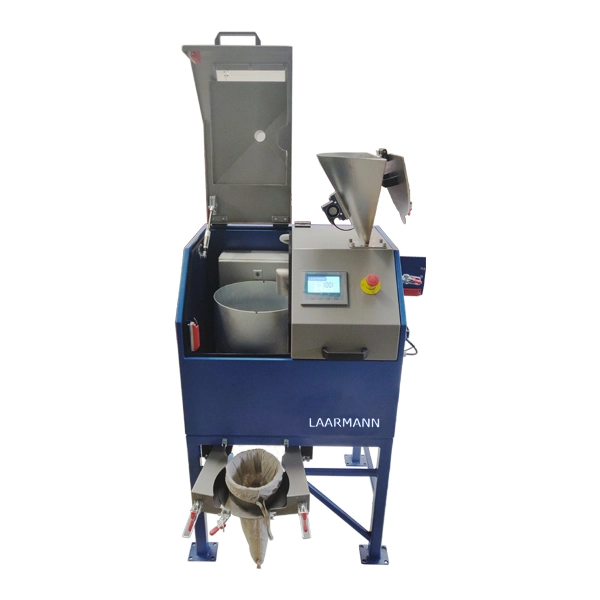 rotating-sample-divider-with-2-bottle-collectors-and-dust-extraction rotating-sample-divider-with-2-bottle-collectors-and-dust-extraction