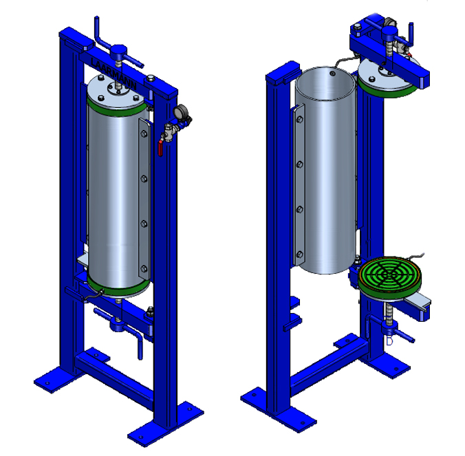 LMPF Pressure filter double spindle version - Laarmann